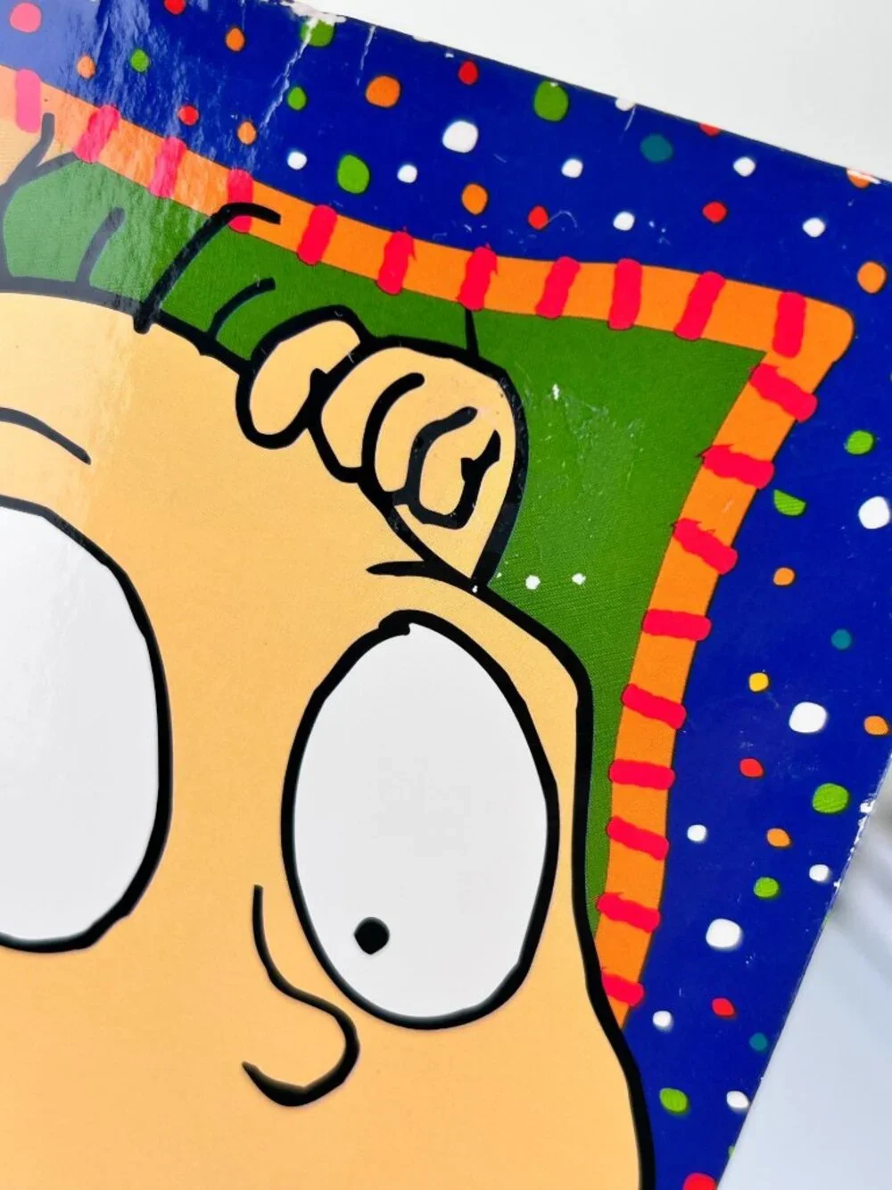 Rugrats Vintage Set of 3 School Paper Folders Tommy 90s Reptar Nickelodeon